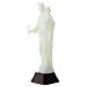 Mary Help of Christians small statue, fluorescent, 12 cm s3