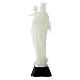 Estatua Virgen Auxiliadora fosforescente 12 cm s4