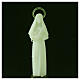 Fluorescent statue of Saint Rita 12 cm s2