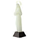Fluorescent statue of Saint Rita 12 cm s3