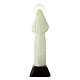 Fluorescent statue of Saint Rita 12 cm s4