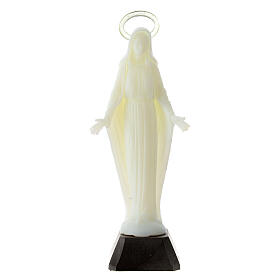 Immaculate Virgin Mary statue phosphorescent 12 cm