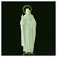 Statue of the Sacred Heart of Jesus, fluorescent plastic, 12 cm s2