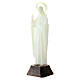 Statue of the Sacred Heart of Jesus, fluorescent plastic, 12 cm s3