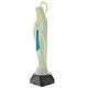 Estatua Virgen de Lourdes fosforescente 35 cm s2