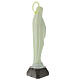 Estatua Virgen de Lourdes fosforescente 35 cm s4