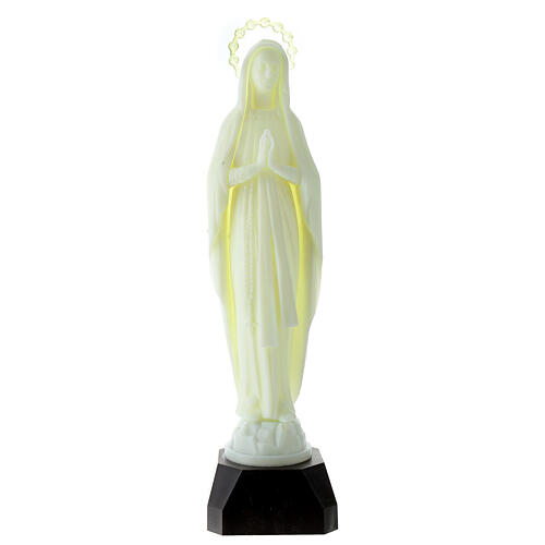 Our Lady of Lourdes phosphorescent statue 35 cm | online sales on ...