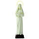 Statue plastique Sainte Rita 24 cm fluorescente s1