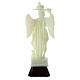 Statue St. Michael phosphorescent plastic victory 16 cm s4