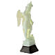 Statue Saint Michel victorieux plastique fluorescent 16 cm s3