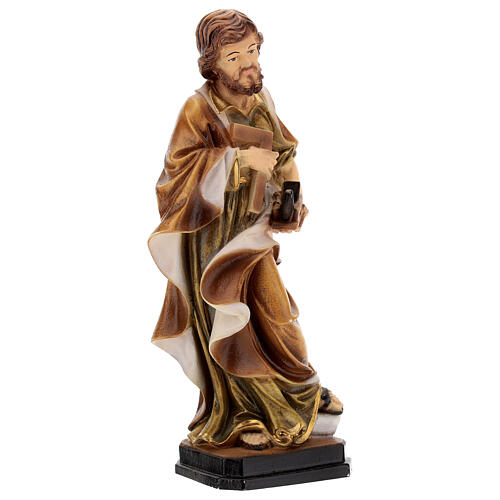 Resin statue of St Joseph the Worker, 20 cm high 4