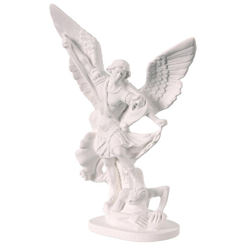Statua San Michele 13 cm resina 1