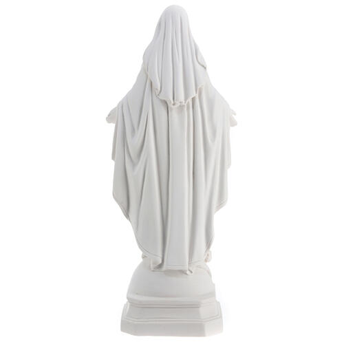 Estatua resina Virgen MIlagrosa 18 cm 4