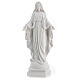 Miraculous Mary statue white resin 18 cm s1