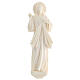 Statuette résine Christ Miséricordieux blanche 21 cm s1