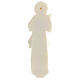 Statuette résine Christ Miséricordieux blanche 21 cm s4