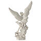 Statue résine Archange Michel contre Lucifer 21 cm s4