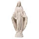 Statua Madonna Miracolosa resina bianca 30 cm s1