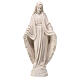 White Virgin Mary statue in resin 30 cm s1