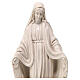 White Virgin Mary statue in resin 30 cm s2