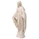 White Virgin Mary statue in resin 30 cm s3