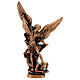 Statue couleur bronze résine Archange Michel 21 cm s1