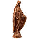 Figura żywica brąz Cudowna Madonna piedestał 30 cm s4