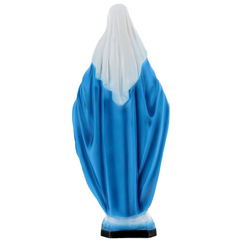 Statua Madonna Miracolosa dipinta mano 30 cm 5