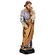 Statue aus Harz von Sankt Joseph mit dem Jesuskind aus Harz, 30 cm s4