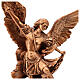 Statue résine couleur bronze Saint Michel Archange 30 cm s2