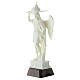 Statua San Michele arcangelo fosforescente spada 20 cm s2