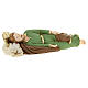 Resin statue of Saint Joseph sleeping 23 cm s4