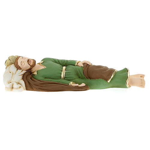 Statue Saint Joseph endormi résine 36 cm 1