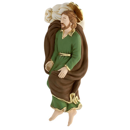 Statue Saint Joseph endormi résine 36 cm 2