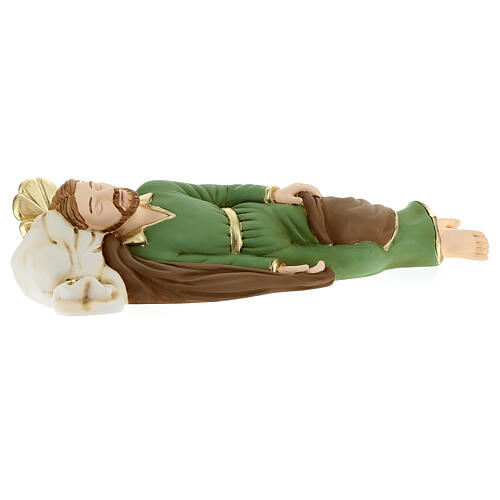 Statua San Giuseppe dormiente resina 36 cm 3