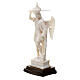 Statua San Michele Arcangelo pvc sconfitta Lucifero 8 cm s2