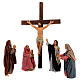 Scene of the Crucifixion for Neapolitan Nativity Scene with 13 cm characters s1
