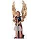 Painted fibreglass statue of Saint Michael with the Devil 20 in s2