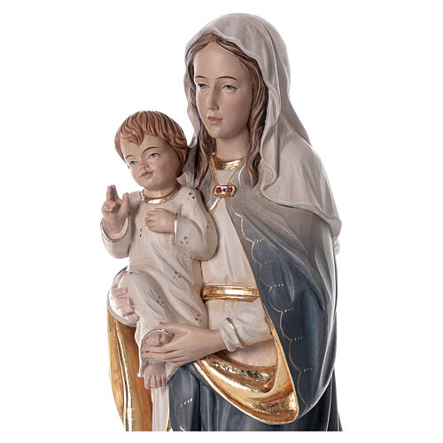 Estatua Virgen de la Esperanza fibra de vidrio pintada 60 cm 4