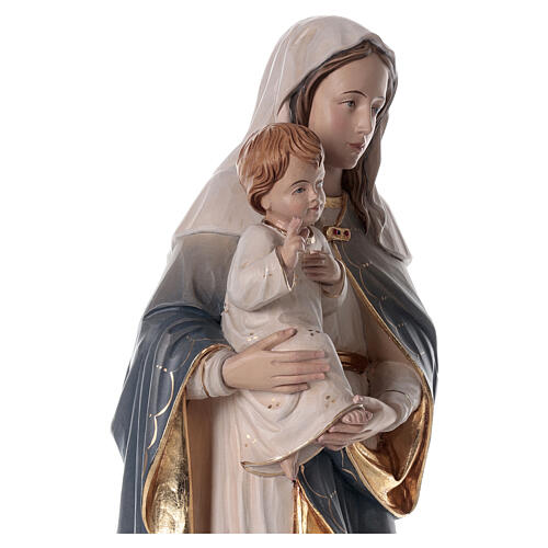 Estatua Virgen de la Esperanza fibra de vidrio pintada 60 cm 6