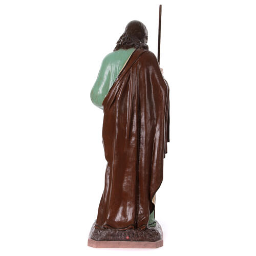 Statue Saint Joseph crèche fibre de verre EXTÉRIEUR h 165 cm 9