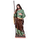 Saint Joseph, fibreglass statue with glass eyes for OUTDOOR Nativity Scene, h 65 in s1