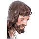 Saint Joseph, fibreglass statue with glass eyes for OUTDOOR Nativity Scene, h 65 in s8