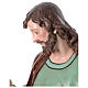 Saint Joseph, fibreglass statue with glass eyes for OUTDOOR Nativity Scene, h 65 in s9