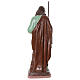 Fiberglass statue of Saint Joseph with glass eyes OUTDOORS h 165 cm s10