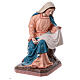 Virgin Mary, fibreglass statue for OUTDOOR Nativity Scene, h 65 in s3