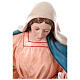 Virgin Mary with glass eyes, fibreglass statue for OUTDOOR Nativity Scene, h 65 in s10