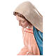 Virgin Mary with glass eyes, fibreglass statue for OUTDOOR Nativity Scene, h 65 in s11
