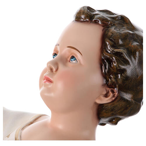 Jesuskind – Krippenfigur aus Fiberglas für den Außenbereich, für 165 cm Krippe 4