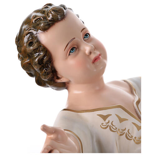 Infant Jesus, fibreglass statue for OUTDOOR Nativity Scene, h 65 in 6